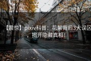 【震惊】pixiv科普：花絮背后3大误区，揭开隐藏真相！