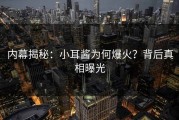 内幕揭秘：小耳酱为何爆火？背后真相曝光